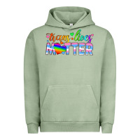 Pigment Oil Green trans lives matter Urban Hoodie - HRA Design Shop