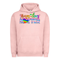 Pigment Salmon trans lives matter Urban Hoodie - HRA Design Shop