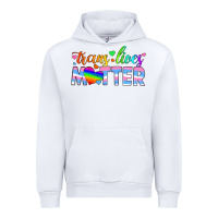 White trans lives matter Urban Hoodie - HRA Design Shop