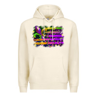 Tofu mardi gras flag Premium Hoodie - RacoonDesign
