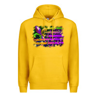 Lemon mardi gras flag Premium Hoodie - RacoonDesign