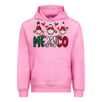 Fuchsia Pink mexico gnome Urban Hoodie - CowhideDigitalArt