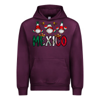 Mauve Wine mexico gnome Urban Hoodie - CowhideDigitalArt