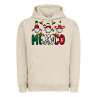 Pigment French Oak mexico gnome Urban Hoodie - CowhideDigitalArt