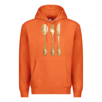 Carrot spoon fork knife fa element Premium Hoodie - FaDigitalArtStudio