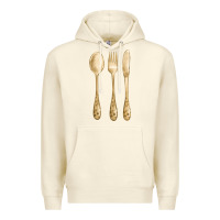 Sandshell spoon fork knife fa element Premium Hoodie - FaDigitalArtStudio
