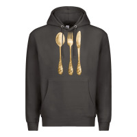 Smoke spoon fork knife fa element Premium Hoodie - FaDigitalArtStudio