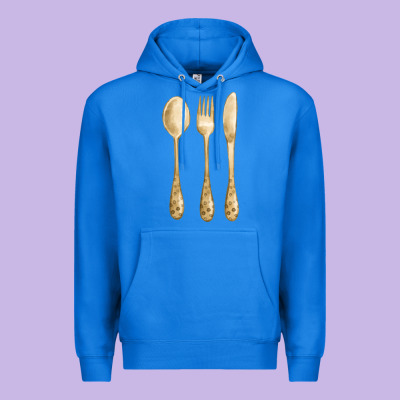 Spoon Fork Knife Fa Element Premium Hoodie Designed By Fadigitalartstudio