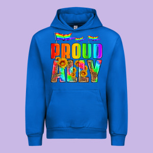 Proud Ally Urban Hoodie Designed By Hra Design Shop