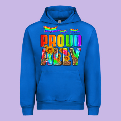Proud Ally Urban Hoodie Designed By Hra Design Shop