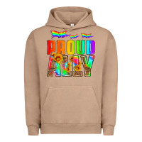 Pigment Burro proud ally Urban Hoodie - HRA Design Shop
