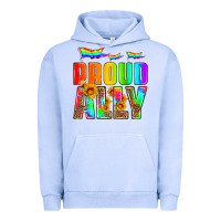 Pigment Grape Ice proud ally Urban Hoodie - HRA Design Shop