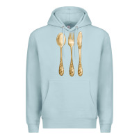 Blue Mist spoon fork knife fa element Premium Hoodie - FaDigitalArtStudio