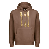 Chestnut spoon fork knife fa element Premium Hoodie - FaDigitalArtStudio