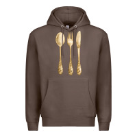 Coffee spoon fork knife fa element Premium Hoodie - FaDigitalArtStudio