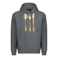 Rock spoon fork knife fa element Premium Hoodie - FaDigitalArtStudio