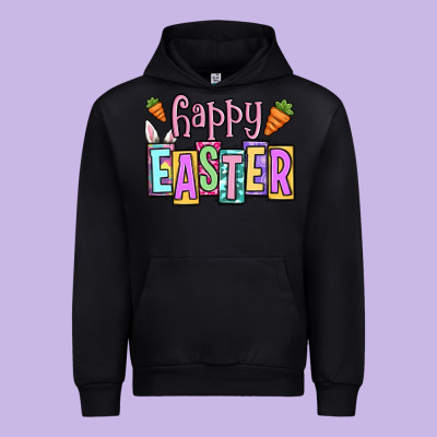 Easter Day Happy Easter Urban Hoodie Designed By Oliviacreatesart