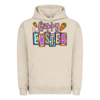 Pigment French Oak Easter Day Happy Easter Urban Hoodie - OliviaCreatesArt