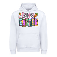 White Easter Day Happy Easter Urban Hoodie - OliviaCreatesArt