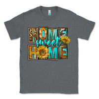 Charcoal Heather Western Home Sweet Home Classic Tee - FaDigitalArtStudio
