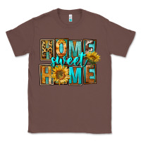 Chestnut Western Home Sweet Home Classic Tee - FaDigitalArtStudio
