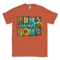 Copper Western Home Sweet Home Classic Tee - FaDigitalArtStudio