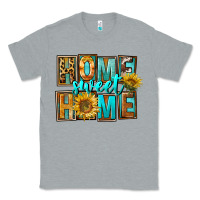 Heather Grey Western Home Sweet Home Classic Tee - FaDigitalArtStudio