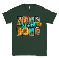 Sports Green Western Home Sweet Home Classic Tee - FaDigitalArtStudio