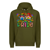 Army Green pride Premium Hoodie - CowhideDigitalArt
