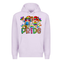 Lilac pride Premium Hoodie - CowhideDigitalArt