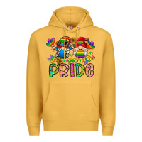 Mustard pride Premium Hoodie - CowhideDigitalArt