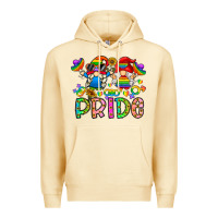 Pina Colada pride Premium Hoodie - CowhideDigitalArt