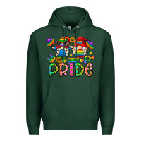 Sports Green pride Premium Hoodie - CowhideDigitalArt