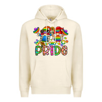 Tofu pride Premium Hoodie - CowhideDigitalArt