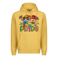Antique Gold pride Premium Hoodie - CowhideDigitalArt