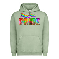 Pigment Oil Green pride Urban Hoodie - HRA Design Shop