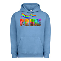Pigment Pebble Blue pride Urban Hoodie - HRA Design Shop