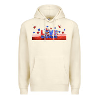 Sandshell love america gnome libbey cup Premium Hoodie - HRA Design Shop