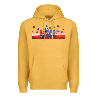 Mustard love america gnome libbey cup Premium Hoodie - HRA Design Shop