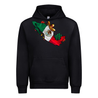 Black mexico Urban Hoodie - CowhideDigitalArt