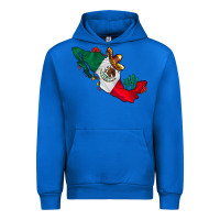 Cobalt mexico Urban Hoodie - CowhideDigitalArt