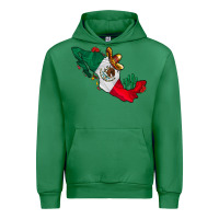 Emerald mexico Urban Hoodie - CowhideDigitalArt