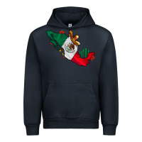 Navy mexico Urban Hoodie - CowhideDigitalArt