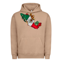 Pigment Burro mexico Urban Hoodie - CowhideDigitalArt