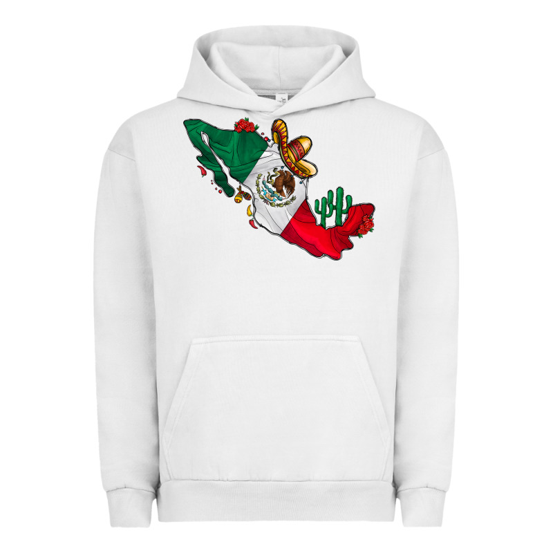 Mexico Urban Hoodie by CowhideDigitalArt | Teevron