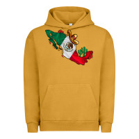 Pigment Peanut Butter mexico Urban Hoodie - CowhideDigitalArt