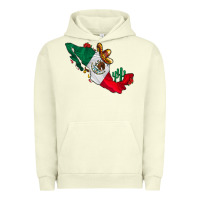 Pigment Pistachio mexico Urban Hoodie - CowhideDigitalArt