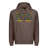Coffee school counselor Premium Hoodie - CowhideDigitalArt