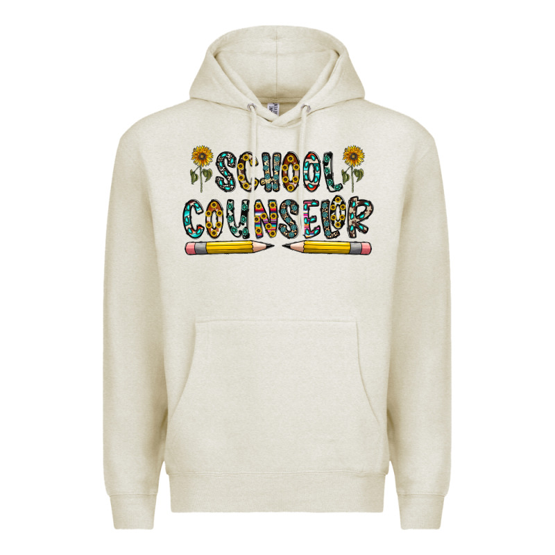 School Counselor Premium Hoodie by CowhideDigitalArt | Teevron