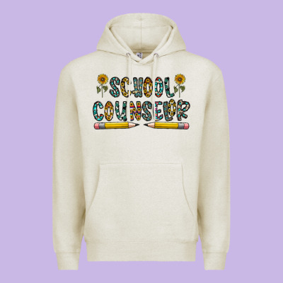 School Counselor Premium Hoodie Designed By Cowhidedigitalart